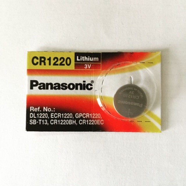 Pin khuy cúc áo Cr1220 3V Lithium Pana