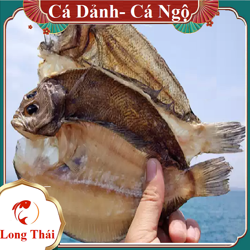 Khô cá dãnh - khô cá ngộ - chất thịt ngọt, thơm ngon - long thái