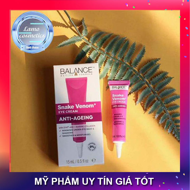Kem Mắt BALANCE ACTIVE FORMULA SNAKE VENOM EYE CREAM