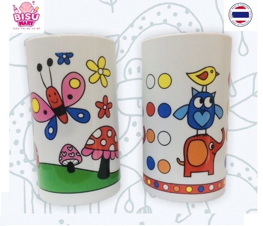 [HCM]BỘ 2 LY UỐNG NƯỚC CHO BÉ THAILAND