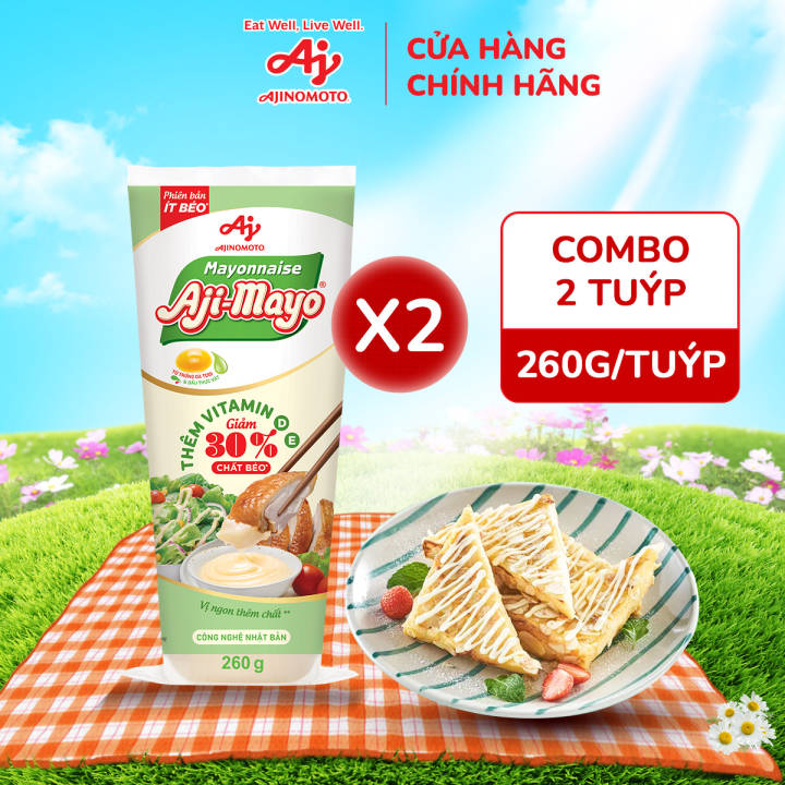 Combo 2 tuýp Xốt Mayonnaise Aji-mayo® giảm 30%&hellip;
