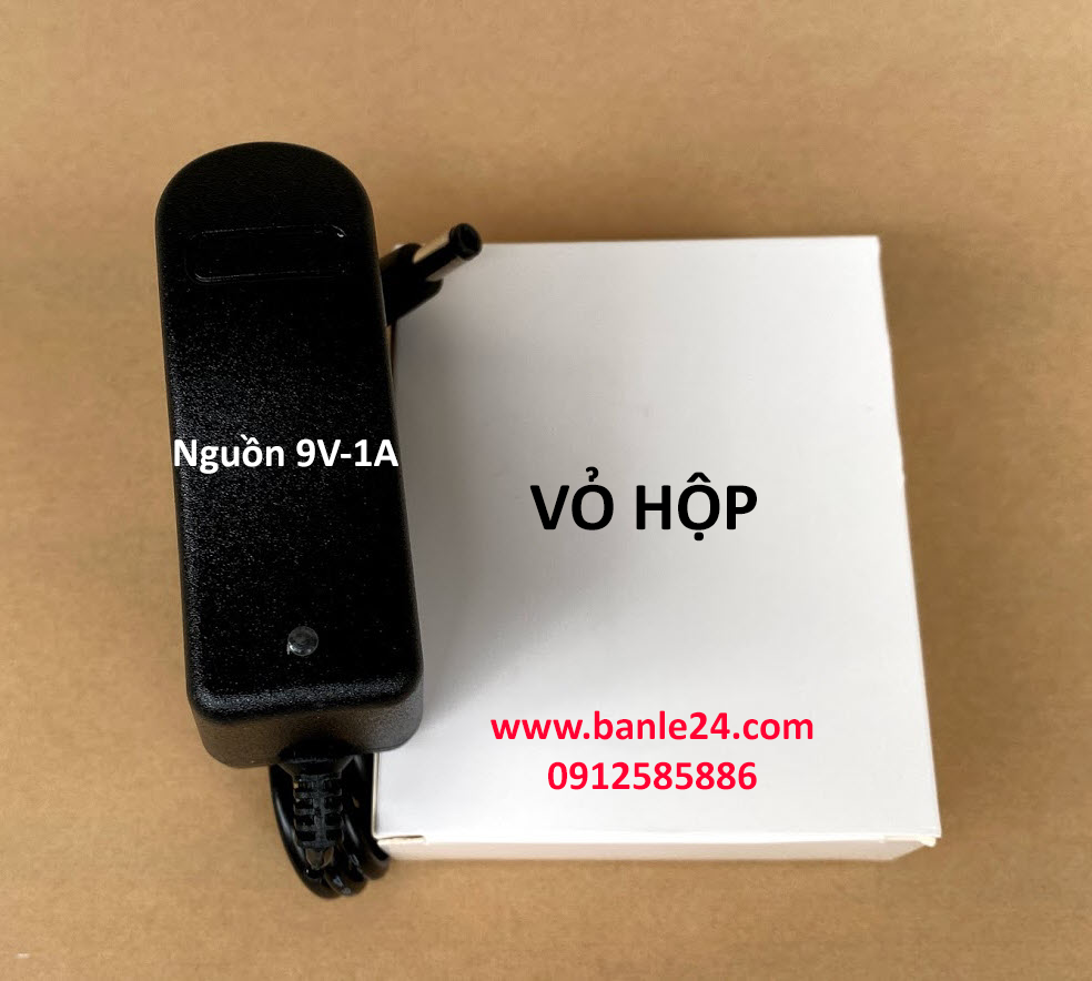 Nguồn DC 9V-1A dành cho các thiết bị điện tử