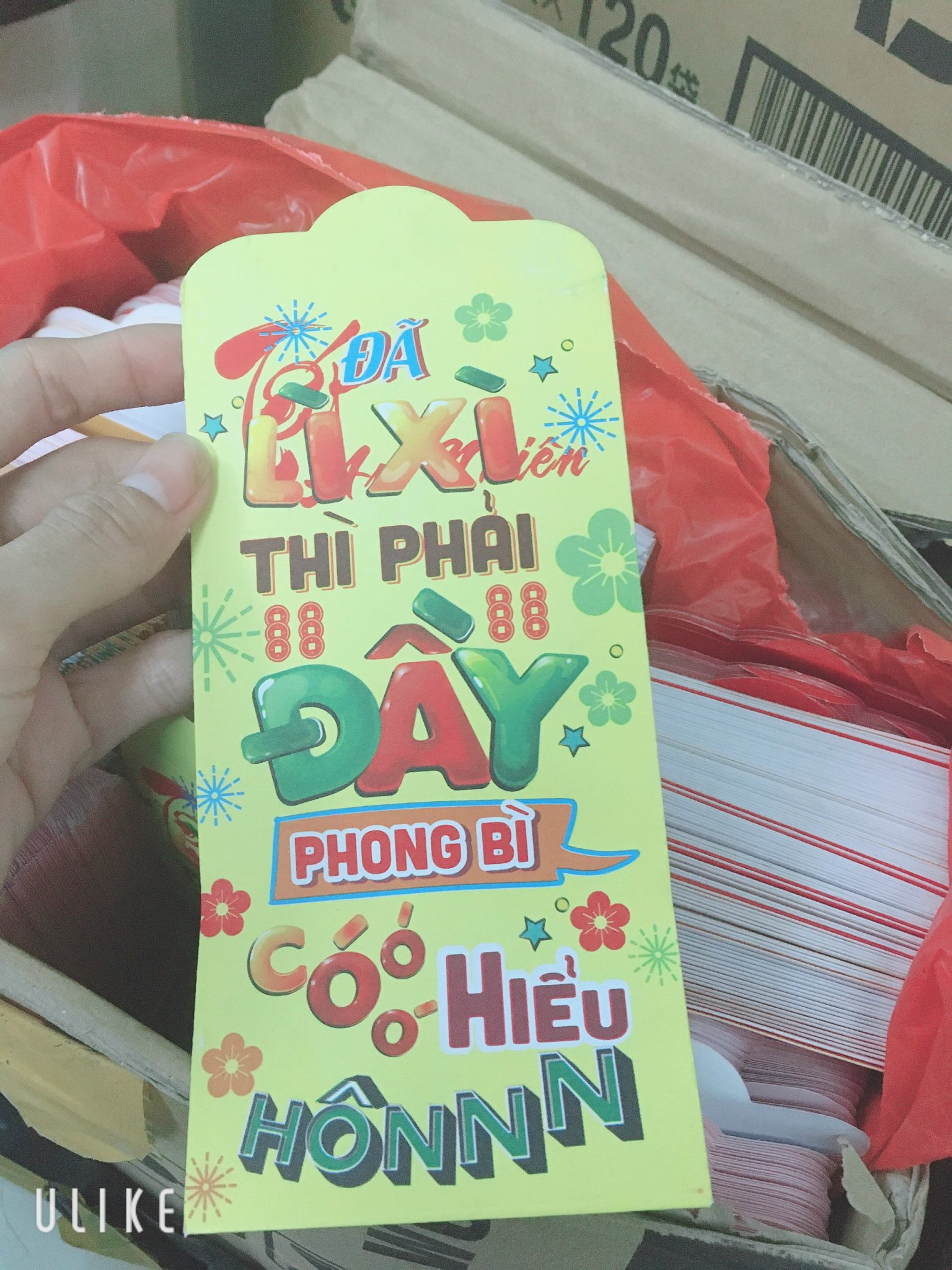 SET 5 BAO LÌ XÌ TẾT ĐỘC LẠ NHIỀU HÌNH 2021