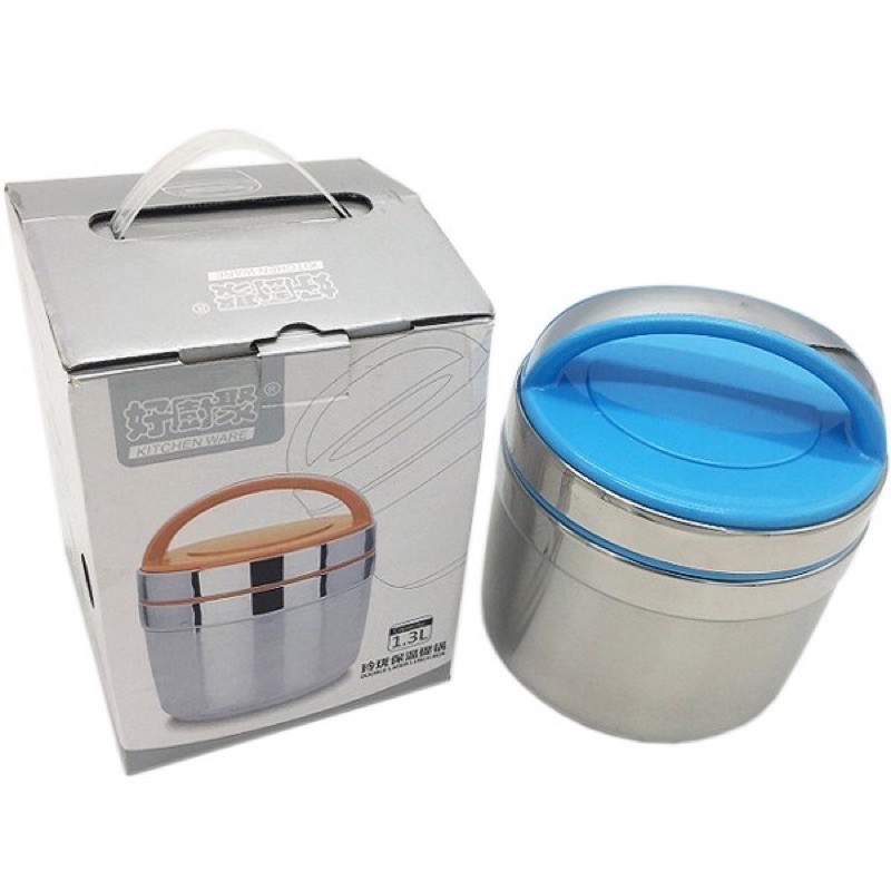 [HCM]Cà Mên Inox Cặp Lồng Giữ Nhiệt 1L3 -1L5