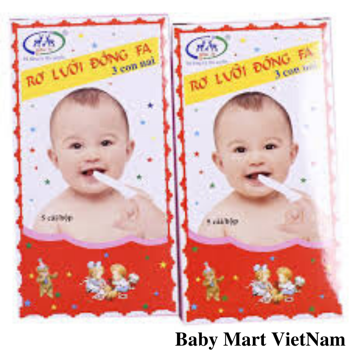 50 chiếc rơ lưỡi cho trẻ sơ sinh Đông Fa