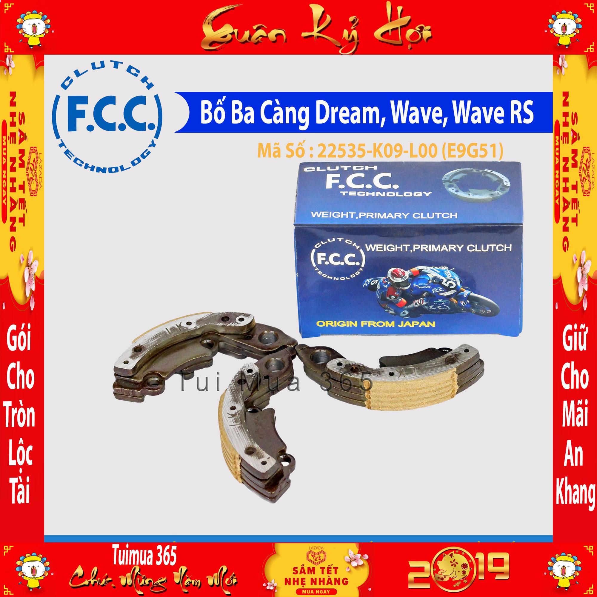 [HCM]Bố ba càng FCC Honda Dream Wave Wave RS