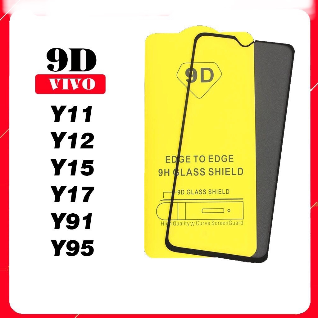[HCM]Kính cường lực full màn hình Vivo Y11 / Y12 / Y15 / Y17 /U10