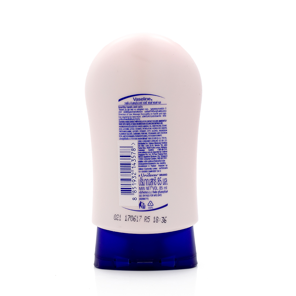 Kem dưỡng da tay và móng tay Vaseline Thái Lan 85g