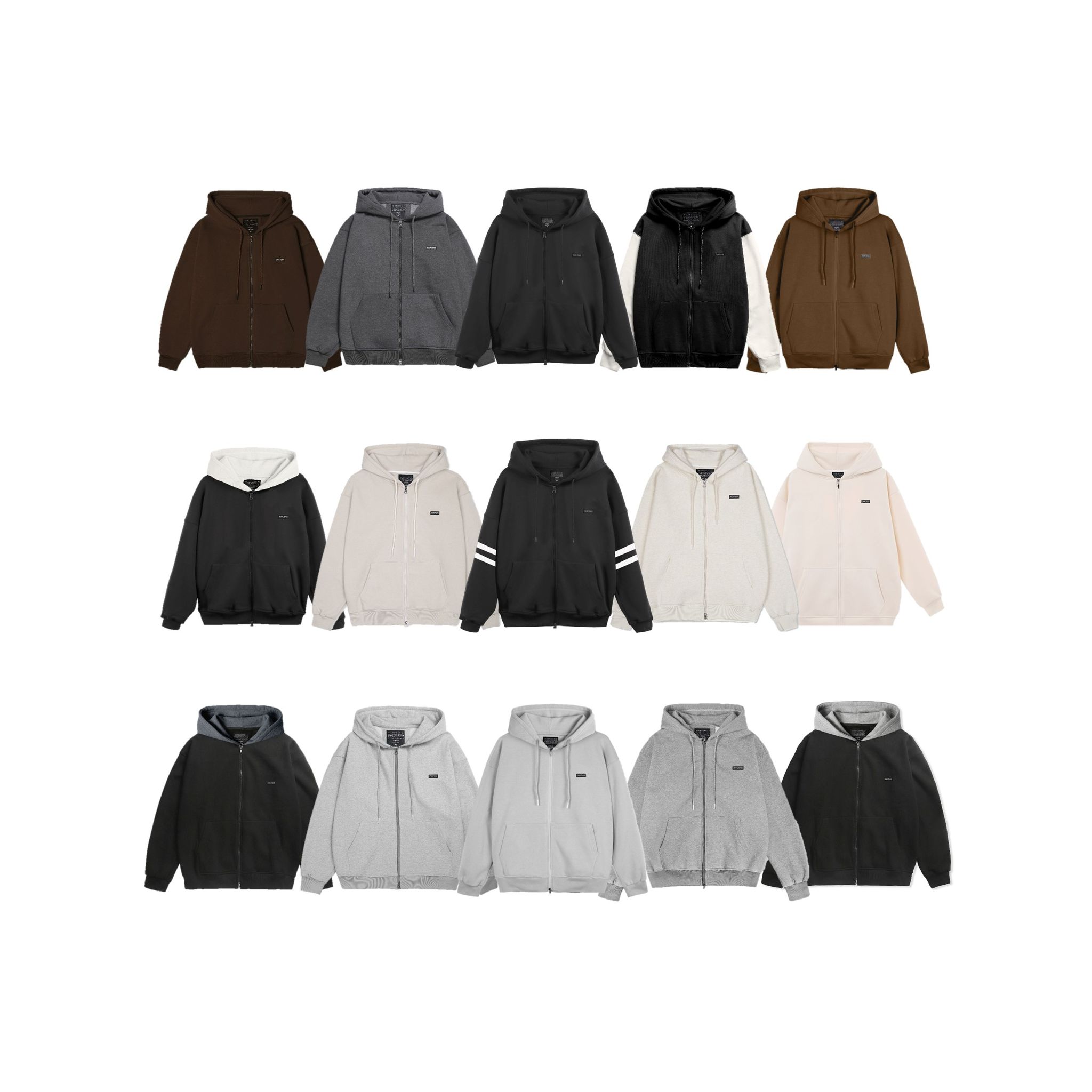 Áo Khoác OVERSIZE FRIENDSFOREVER ZIP HOODIE