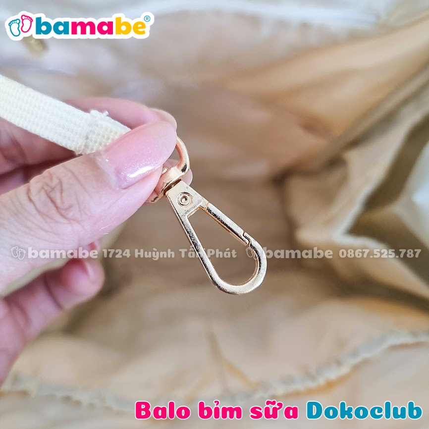 [HCM]Balo Bỉm Sữa Đa Năng Dokoclub Chống Nước