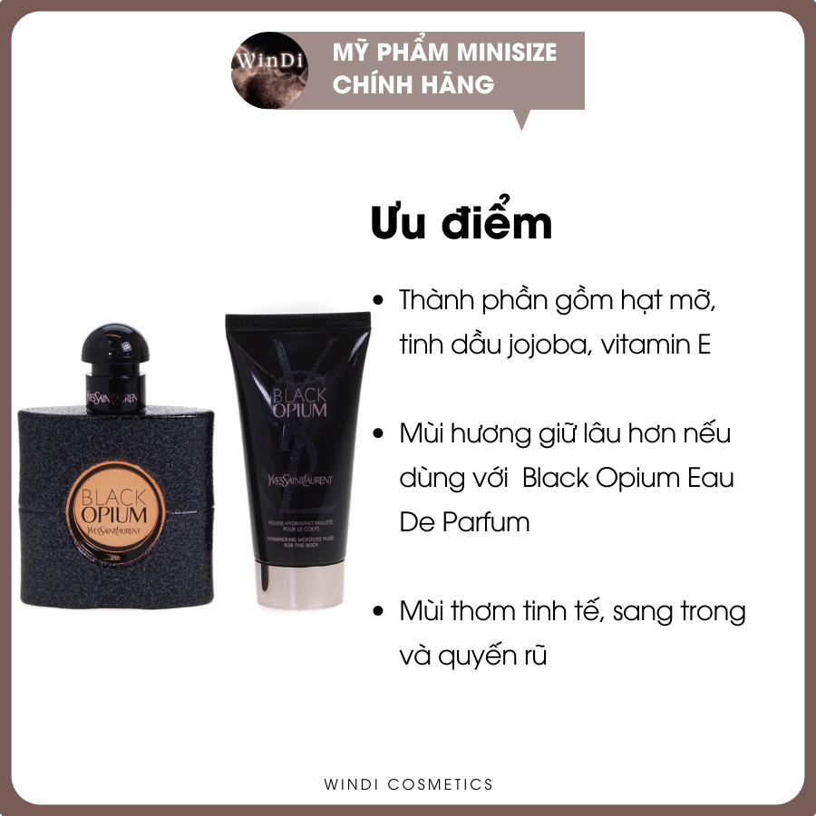 Lotion nước hoa 𝐘.𝐒.𝐋 𝐁𝐥𝐚𝐜𝐤 𝐎𝐩𝐢𝐮𝐦 𝐒𝐡𝐢𝐦𝐦𝐞𝐫𝐢𝐧𝐠 𝟓𝟎𝐦𝐥