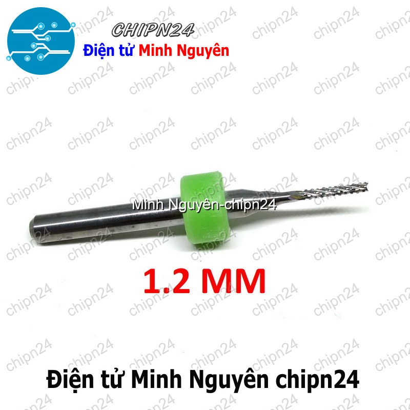 [1 cây] Mũi phay mạch in CNC 1.2mm (Mạch điện tử, PCB) - HH001152