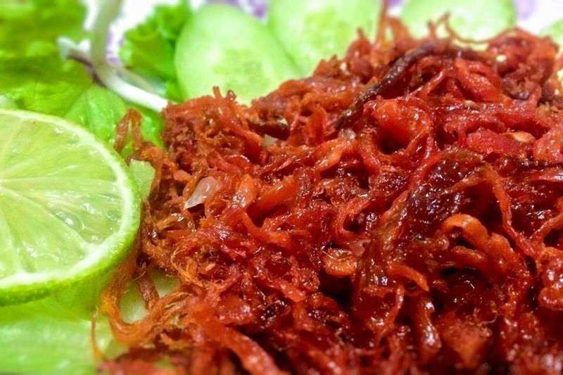 300g khô heo giả bò thơm ngon dai cay