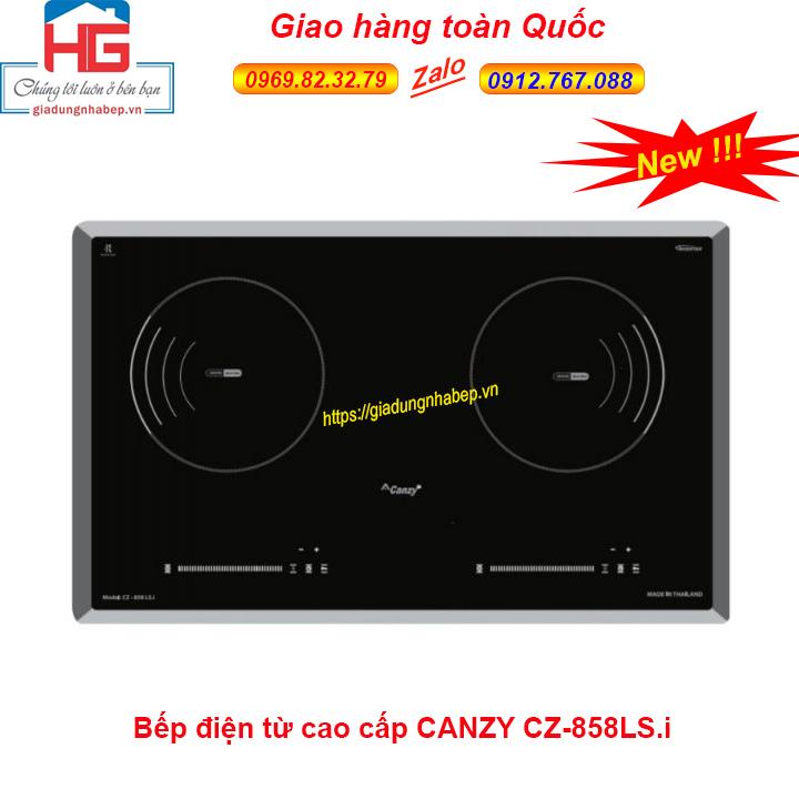 Bếp Điện Từ Đôi Canzy CZ-858-LS.i