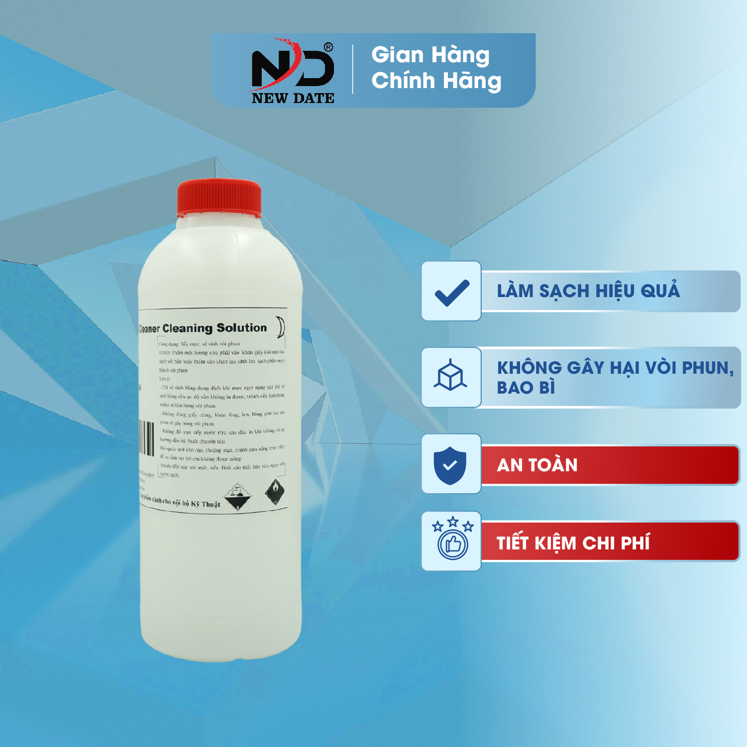 Dung Dịch Vệ Sinh Vòi Phun Máy In Date