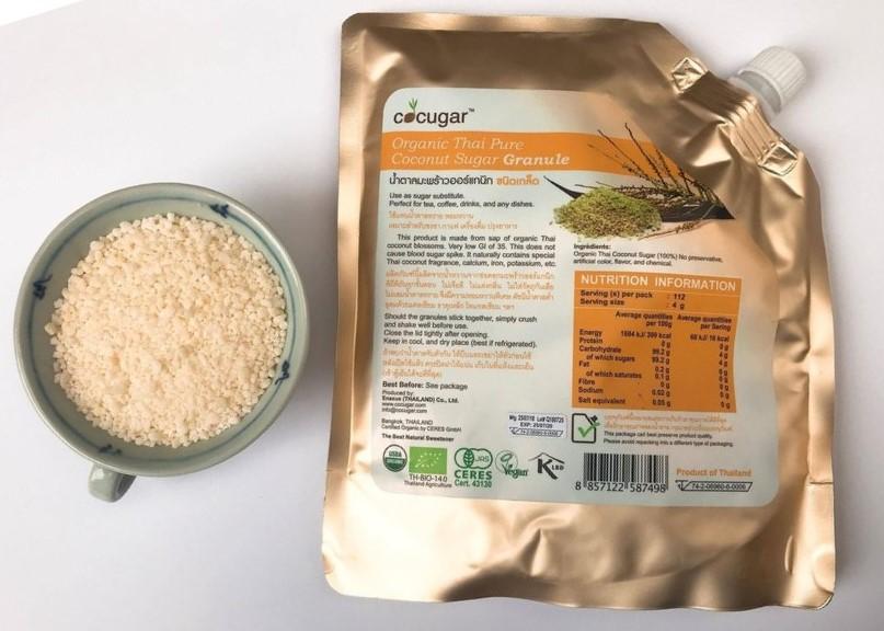 Đường dừa hữu cơ Thái Lan 450g
