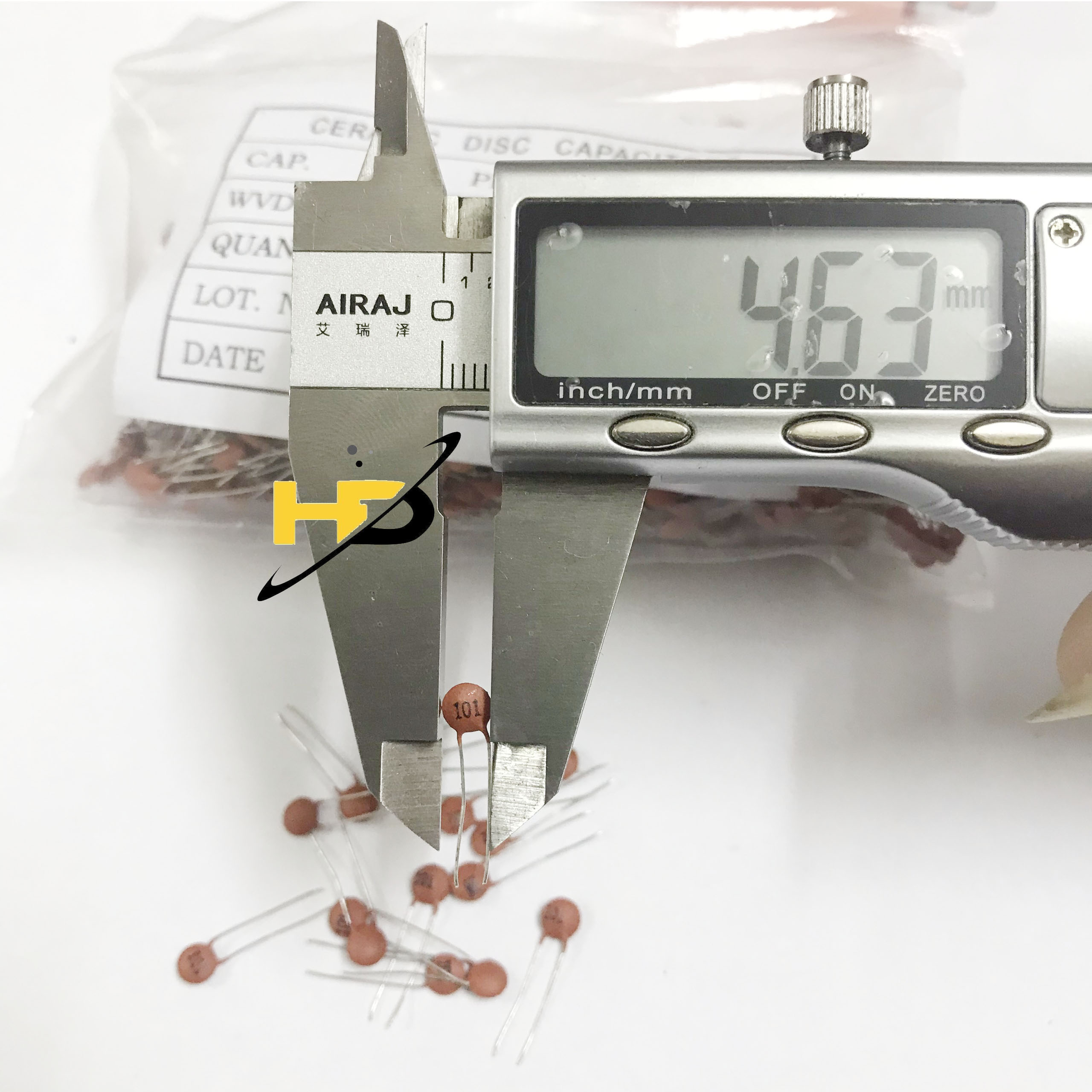 Linh Kiện Mạch Bếp Từ, Gói 100 Tụ Gốm 101, 100V