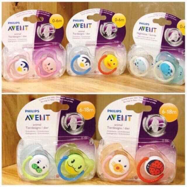TI GIẢ CHỐNG VẨU AVENT 0-6m & 6-18m