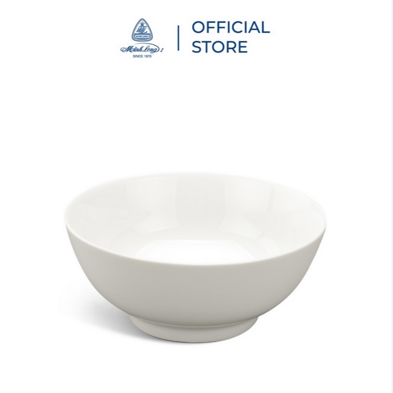 Tô 20 cm Jasmine Trắng