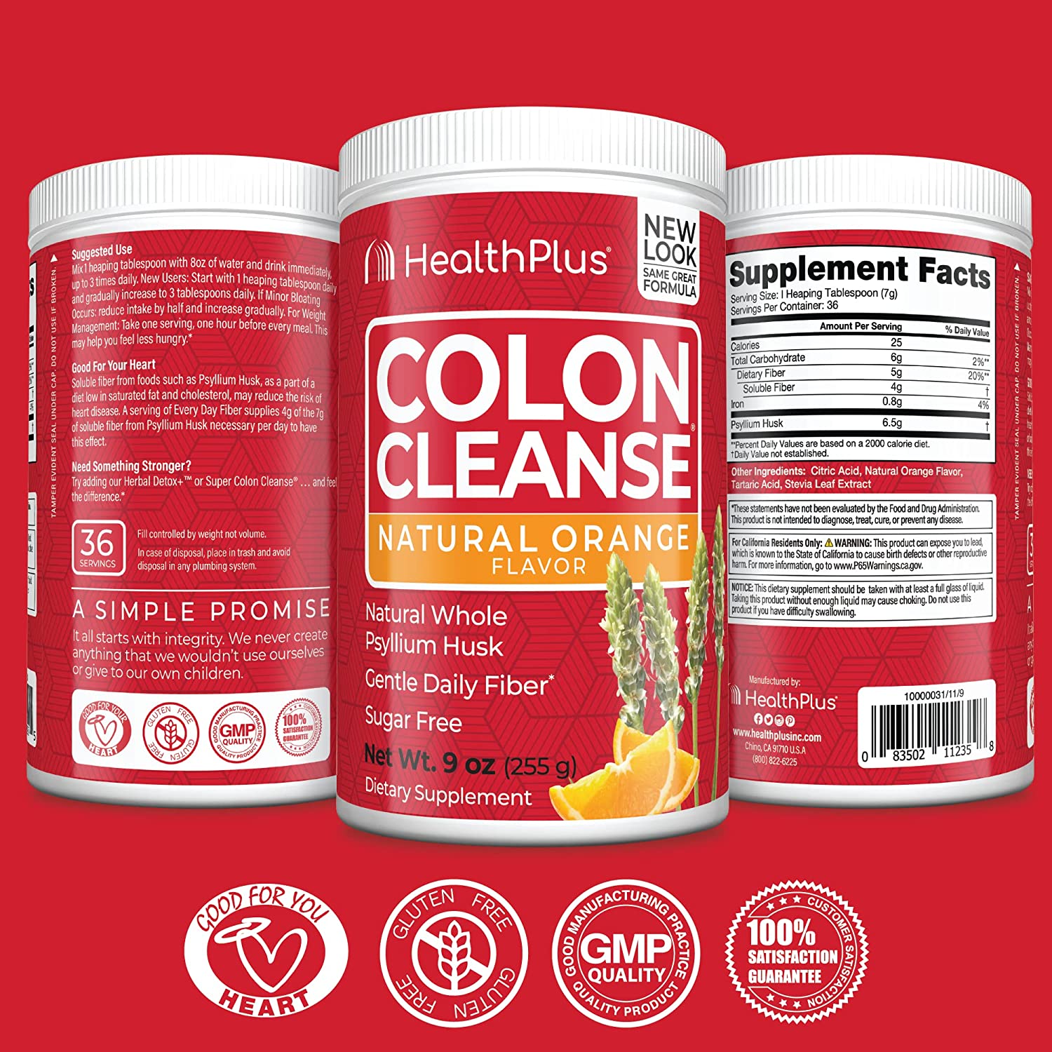 [Hoàn Tiền 15%]Health Plus Detox - Thải độc đại tràng Super Colon Cleanse