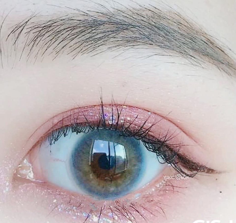 Contact Lens Blue Color + Case