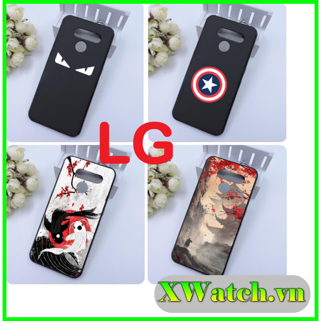 Ốp Tpu In Hình 3D Lg G6 G7 G8 V30 V40 V50 V60 G8X V50S Velvet V20 Chống Bám Vân Tay