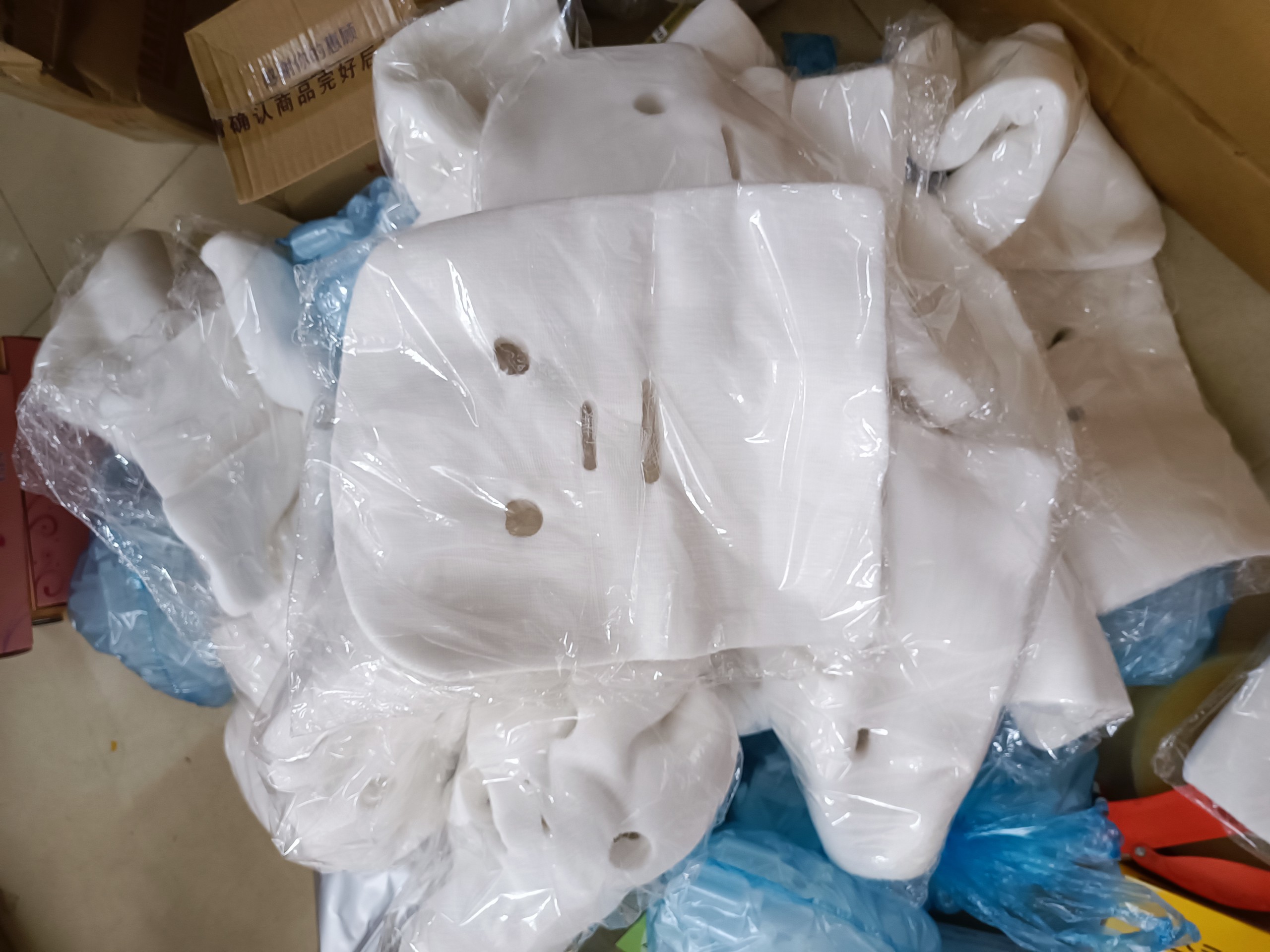 Gạc đắp mặt nạ nguyên mặt set 100 miếng