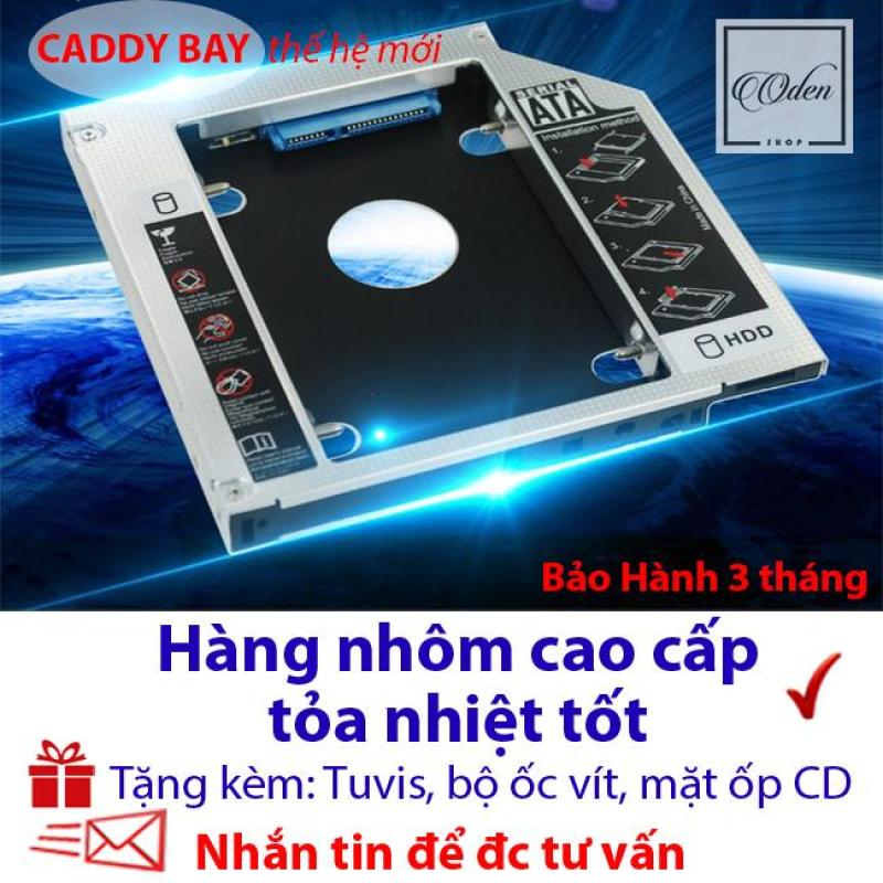 Bảng giá Caddy Bay 9.0mm SATA 3.0 gắn thêm ổ cứng cho Laptop siêu mỏng đời mới Phong Vũ