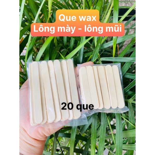 Que gỗ wax lông mũi lông mày