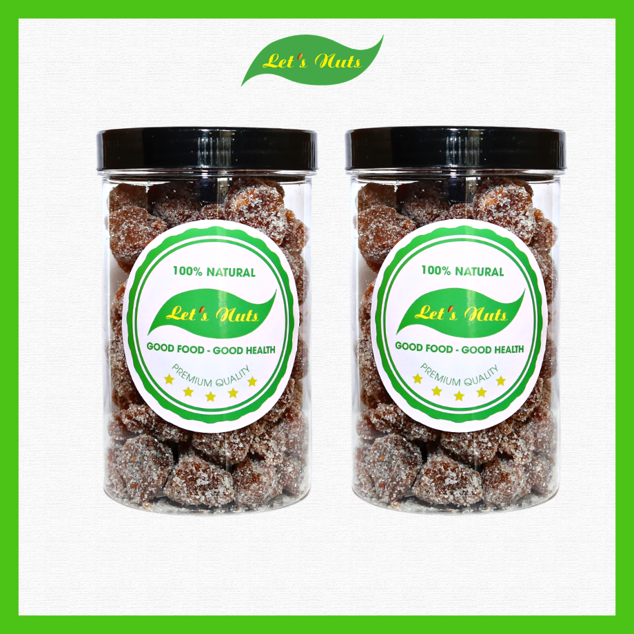 1kg( 2 hủ) me cay ngào đường Let's Nuts, hương vị tuổi thơ, đồ ăn vặt cho gia đình, lễ tết - Hình ảnh 2