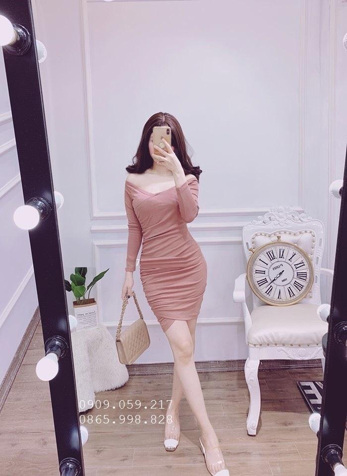 ĐẦM NHÚN TAY DÀI HÀNG VNXK