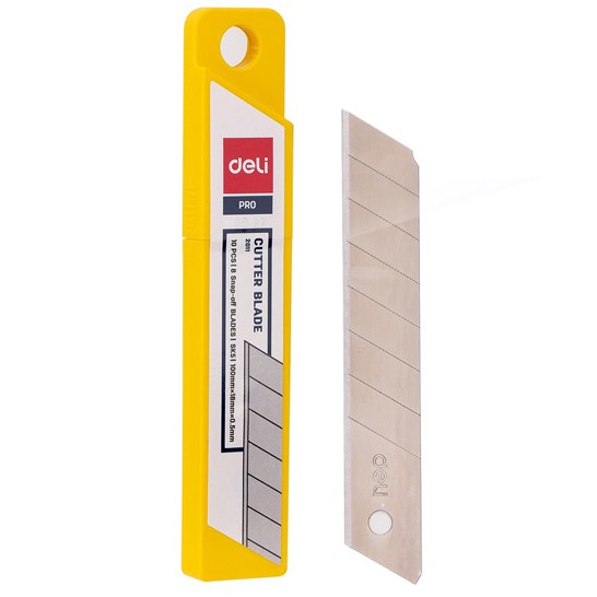 [Chính Hãng] Lưỡi Dao Rọc Giấy 100mm Deli 2011