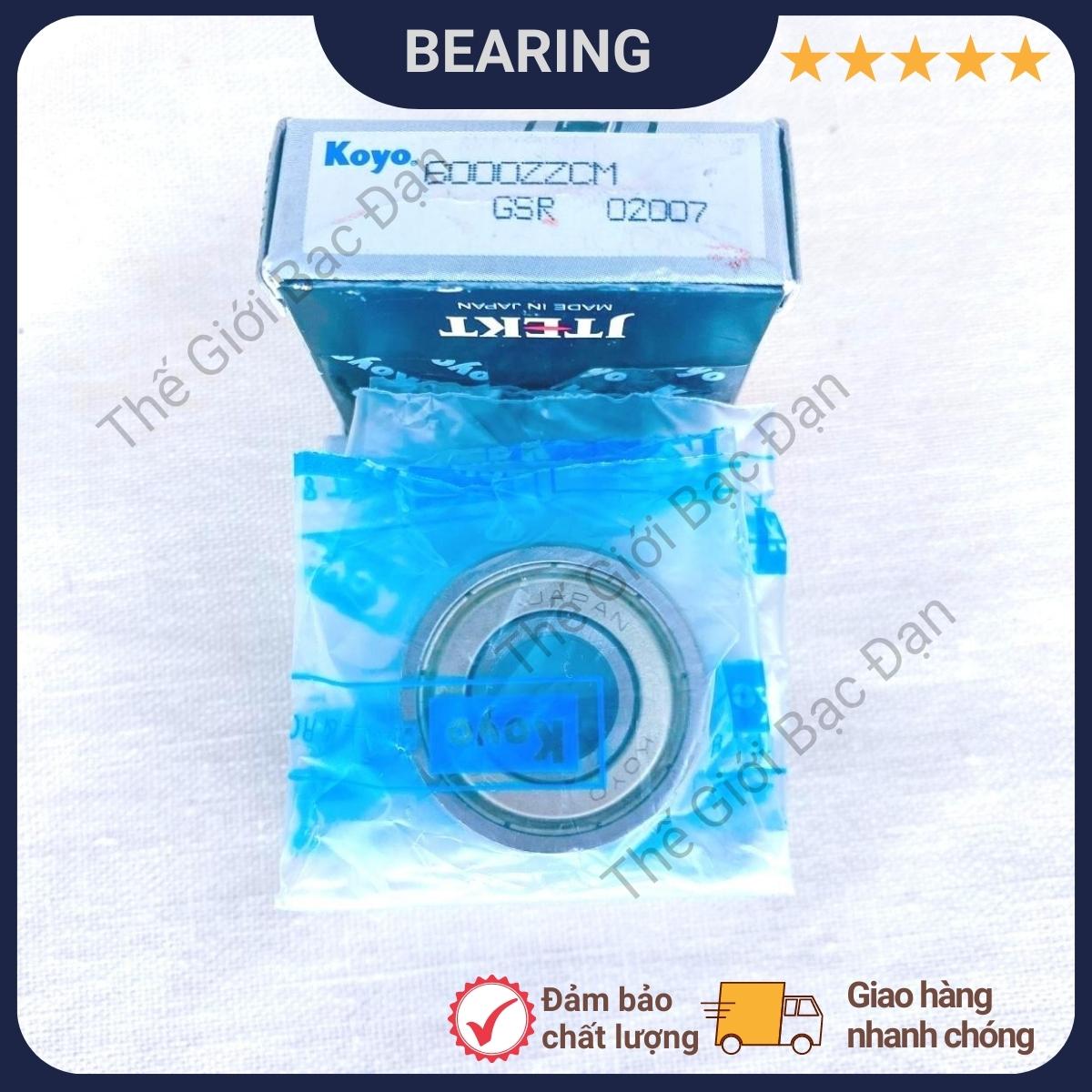 Vòng bi bạc đạn 6000 ZZCM KOYO -Thế Giới Bạc Đạn