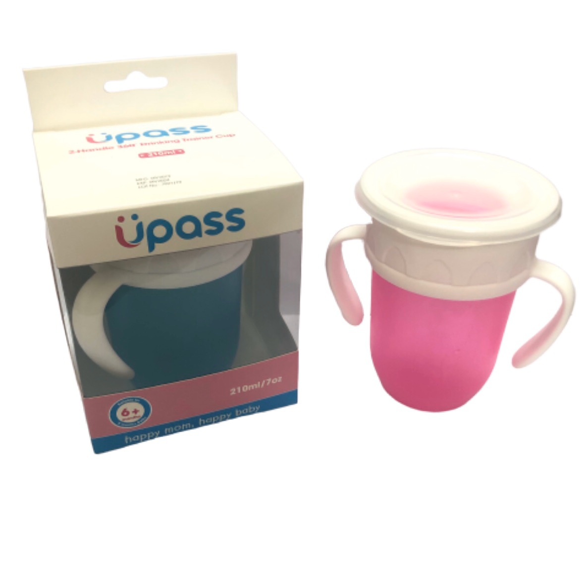 Cốc tập uống 360 độ có tay cầm upass thái lan - up3066