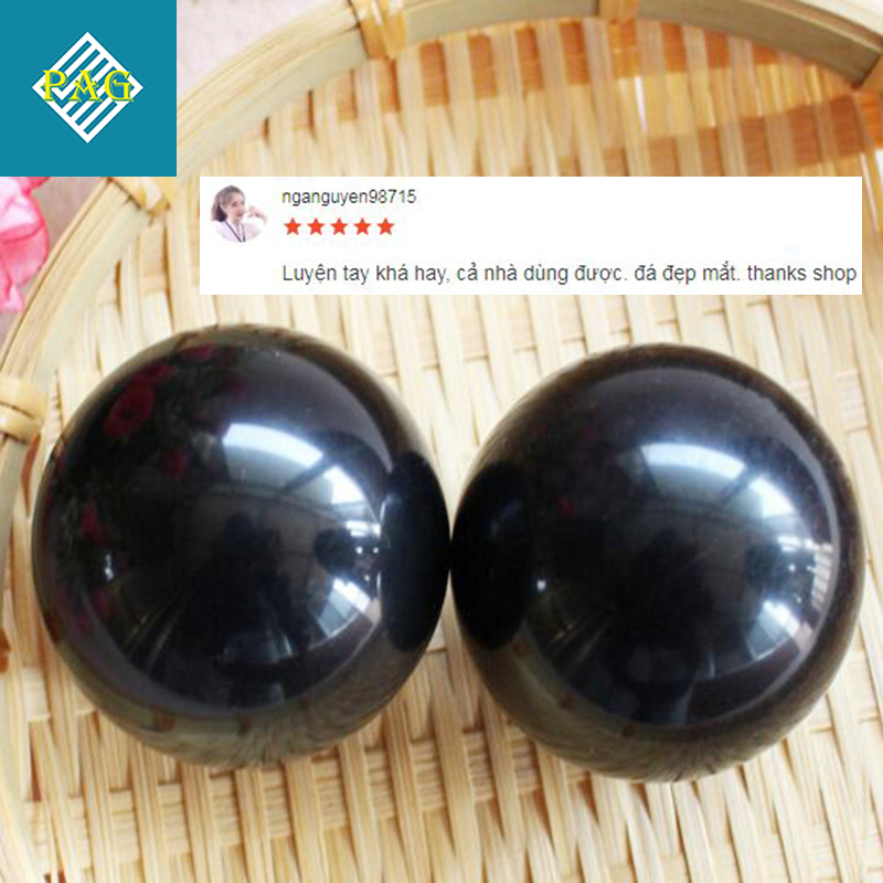 BI LĂN TAY ĐÁ OBSIDAN TỰ  NHIÊN