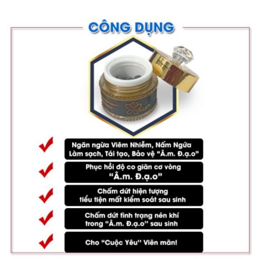 VIÊN ĐẶT SE KHÍT SẠCH BRIAR chính hãng ( hộp 10 viên)