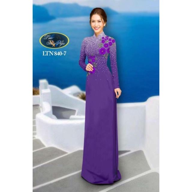 Vải áo dài nguyên bộ