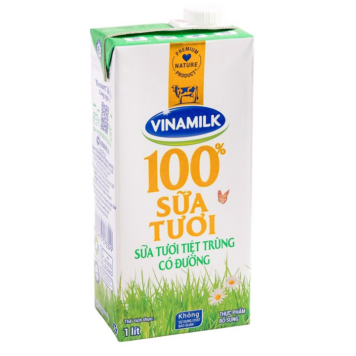 Lốc 4 hộp sữa vinamilk 180ml date luôn mới
