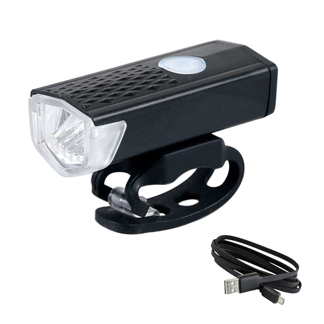 Đèn xe đạp siêu sáng LED sạc USB