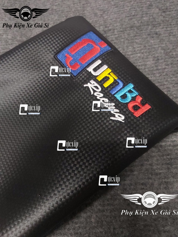 Da Yên Xe Máy Thái Carbon Logo Thêu MS3813