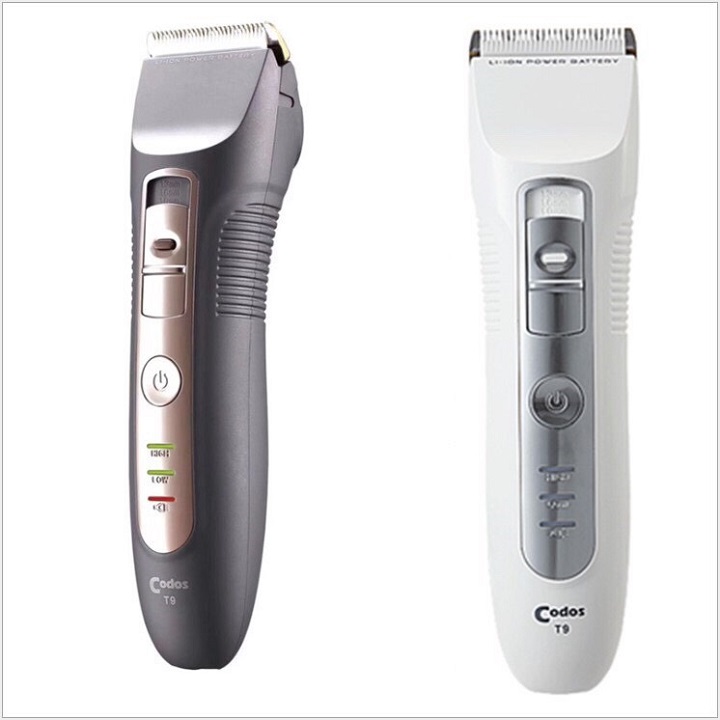 Tông đơ Codos T9 mẫu mới hai màu Nâu Đen và Trắng