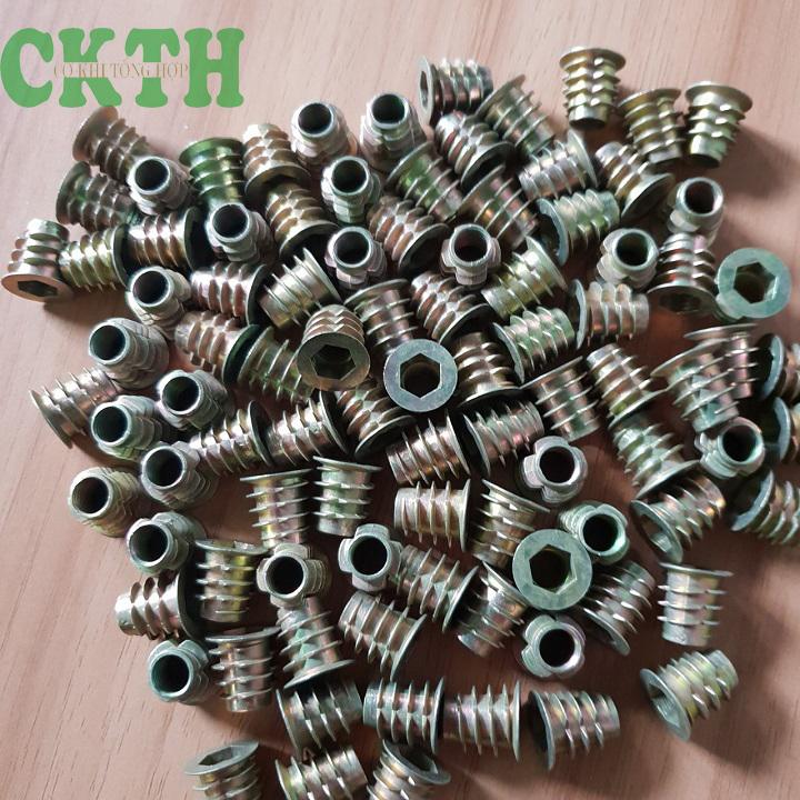 100 CON ỐC CẤY GỖ PHI 8