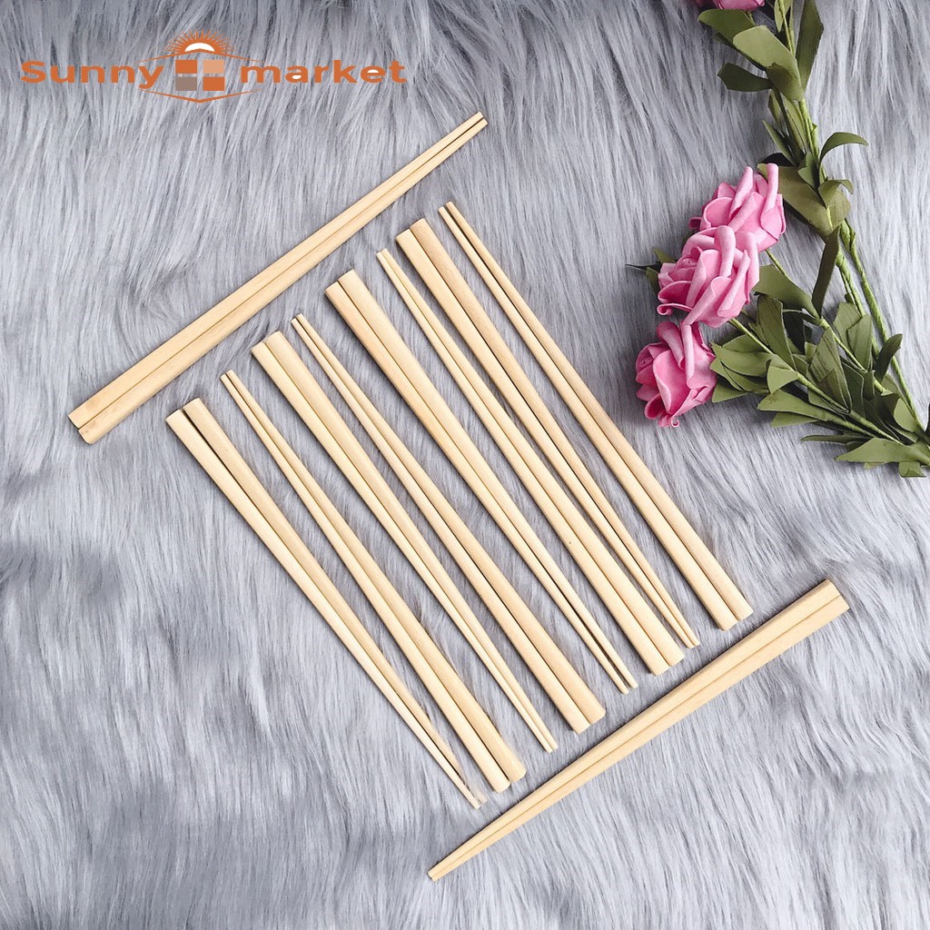 Bộ 10 đôi đũa gỗ cao cấp