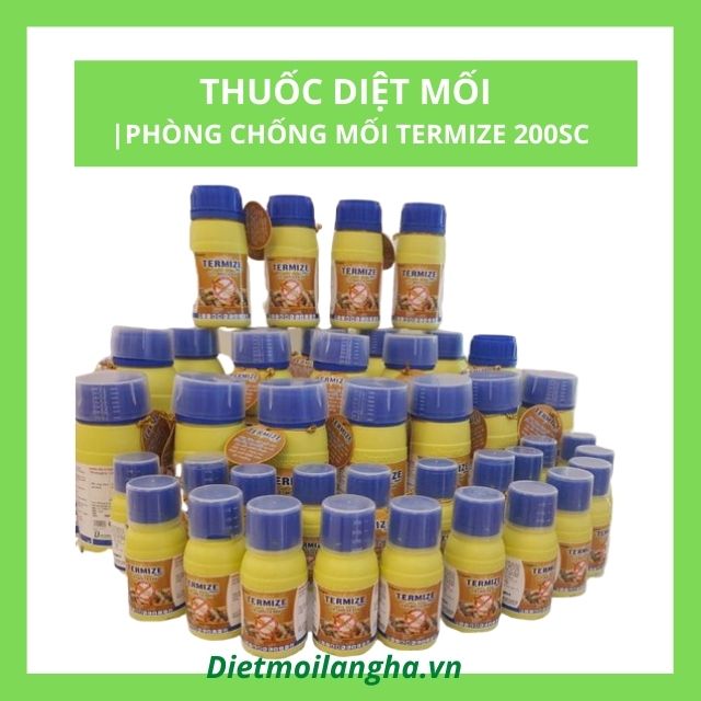[Chính Hãng] Thuốc Diệt Mối | Phòng Chống Mối Nền Móng TERMIZE 200SC Chai 50ml