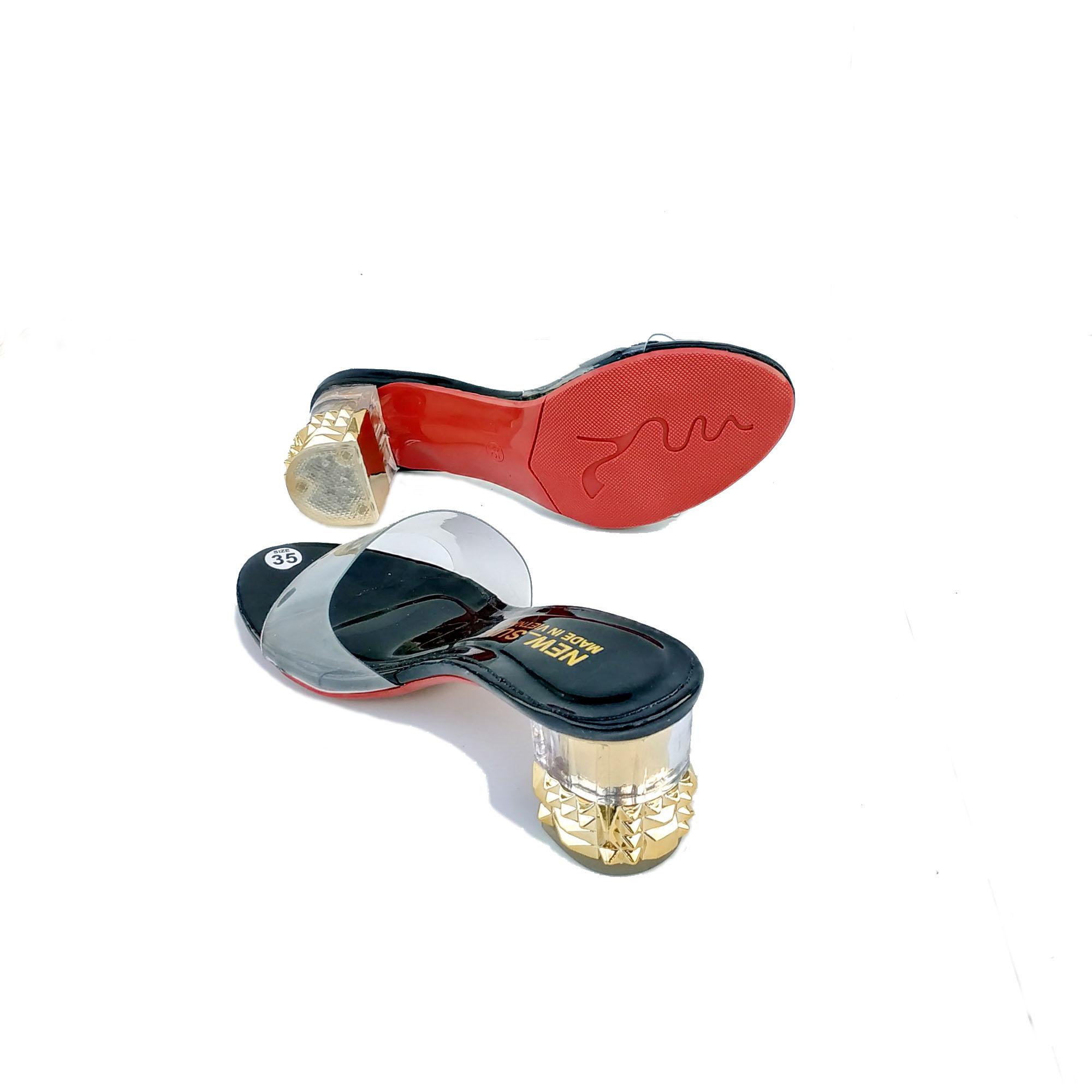 [HCM]Dép quai trong gót 5cm cao cấp BenSt
