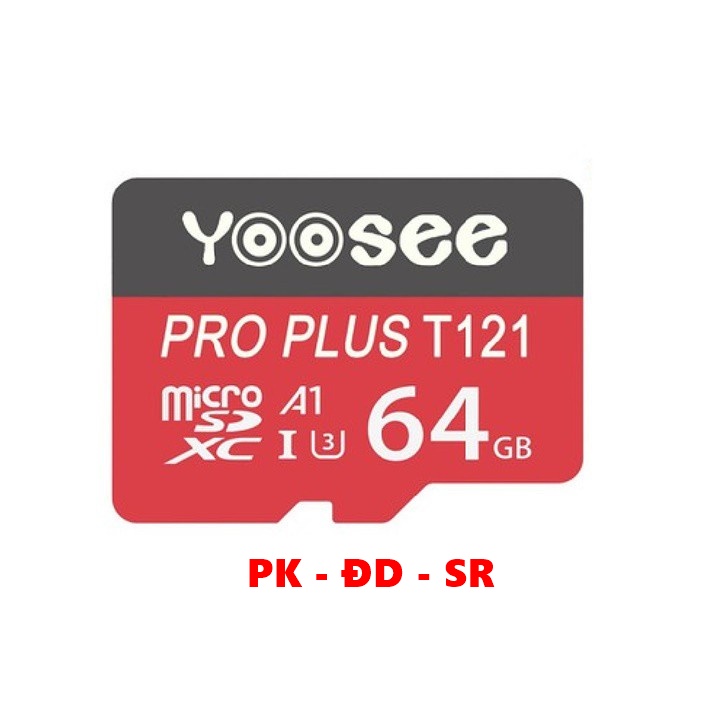 Thẻ nhớ Micro SD Yoosee Pro Plus 64GB R95MB W45MB - Siêu Rẻ