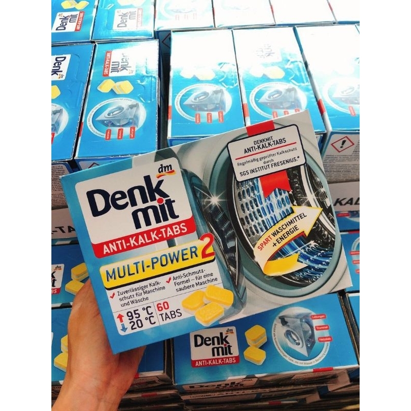 Viên Tẩy Lồng Máy Giặt Denkmit Đức