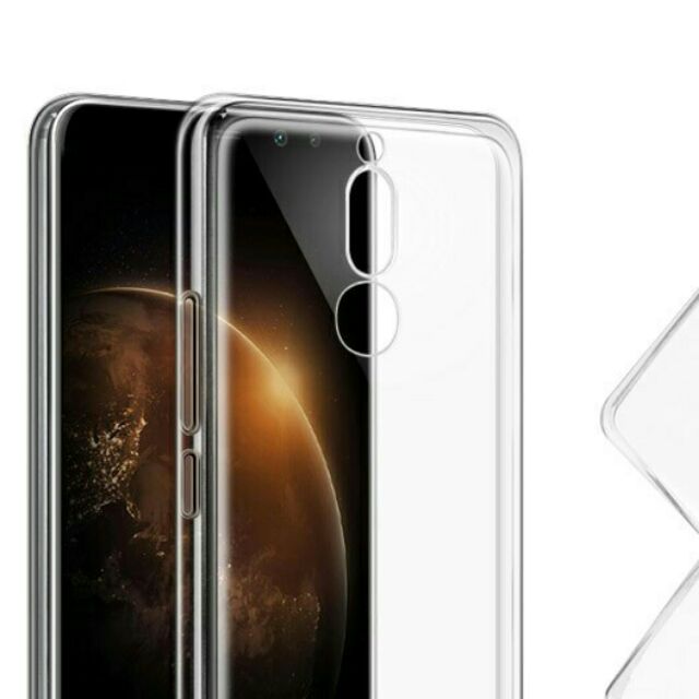 Ốp lưng dẻo trong Huawei Mate 10 Lite, Nova 2i (Loại đẹp, chống bẩn)
