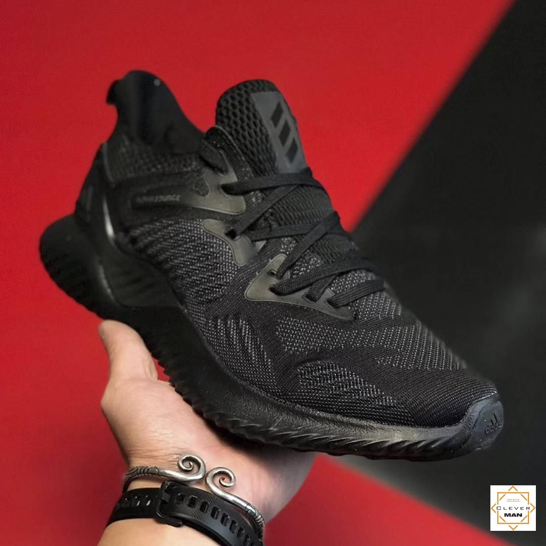 Giày Thể Thao Sneaker Nam Nữ Alphabounce Beyond 2018 Full đen Clever Man Store