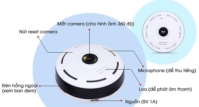 Camera IP Wifi SmartZ SCR3603 2.0